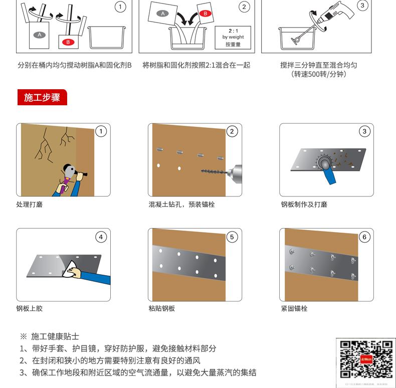 包钢周宁粘钢加固施工过程